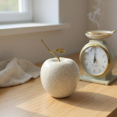 Gray Marble Apple