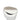 Oval Storage Stool White