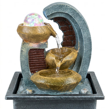 Arch & Rock Tiered Water Fountain