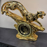 Decorative gold clock 