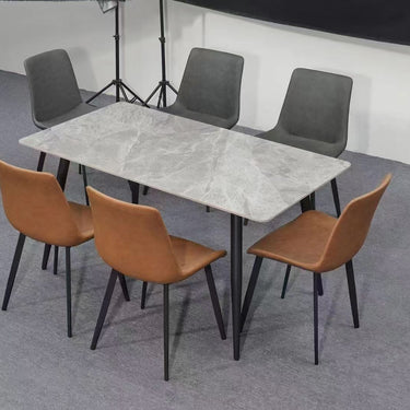 7PC Sintered Stone 1.5M Dining Set
