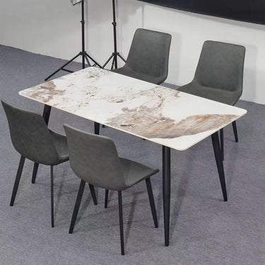 7PC Sintered Stone 1.5M Dining Set